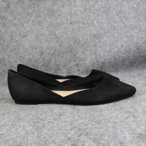 Time and Tru Shoes Womens 8.5 Flats Fashion Slip On D'Orsay Pointy Toe Career